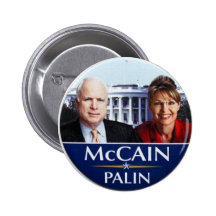 McCAIN-Palin Button