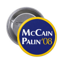McCain-Palin Button