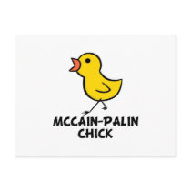 McCain-Palin Chick Postcard