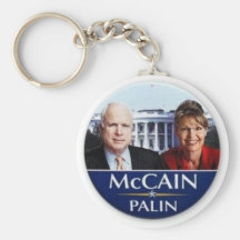 McCain Palin Keychain
