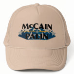 McCain Palin Khaki Logo hat