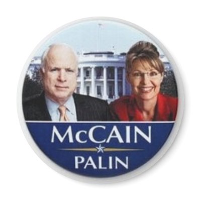 McCain Palin Fridge Magnet by gotschall