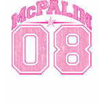 McCain + Palin = McPalin -Vintage Distressed Shirt