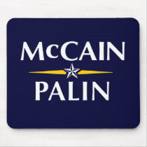 McCain/Palin Mousepad by mccainshirts McCain/Palin Mousepad