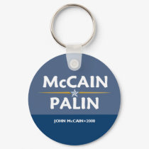 McCain Palin Pres VP Keychain by samappleby McCain Palin Pres VP Keychain