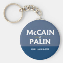 McCain Palin Pres VP Keychain