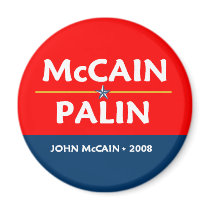 McCain Palin Pres VP Magnet by samappleby McCain Palin Pres VP Magnet