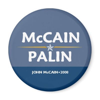 McCain Palin Pres VP Magnet by samappleby