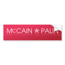 McCain * Palin Republican bumper stickers by spacedust McCain * Palin Republican bumper stickers
