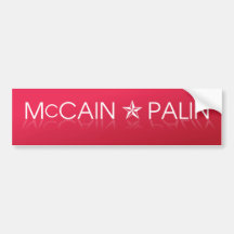 McCain * Palin Republican Bumper Stickers