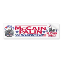 McCain Palin Republican Elephant bumper stickers by Women4Palin McCain Palin Republican Elephant bumper stickers