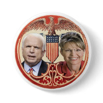 McCain / Palin Retro Button