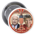 McCain / Palin Retro Button