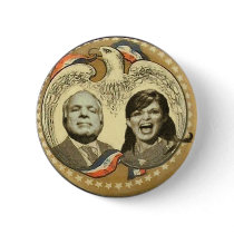 McCain/Palin Retro Eagle Button by elfyboy McCain/Palin Retro Eagle Button