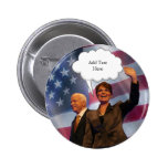 MCCain Palin Speaks Button