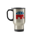 McCain Palin Stainless Steel New Logo mugs