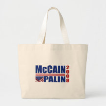 McCain Palin Tote Bags