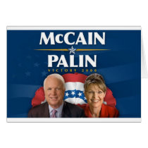 McCain-Palin Victory 2008 cards