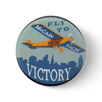 McCain/Palin Victory Button