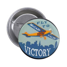 McCain/Palin Victory Button