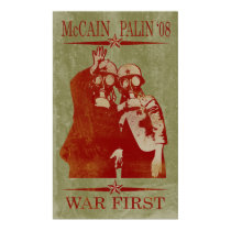 McCain Palin War First Poster posters