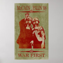 McCain Palin War First Poster