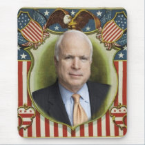 McCain Patriotic Mousepad mousepads
