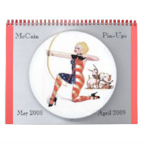 McCain Pin-Ups 12 Month Calendar