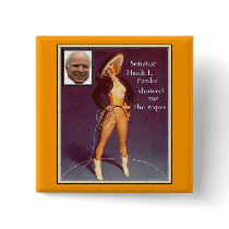 McCain Pinup cowgirl Button
