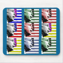 McCain Pop Art Flag Mousepad