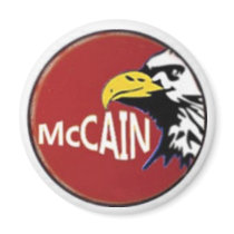 McCain Red Eagle Magnet