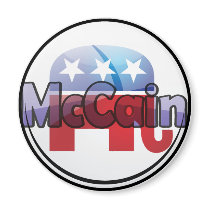McCain Republican Design magnets by candid8s McCain Republican Design magnets