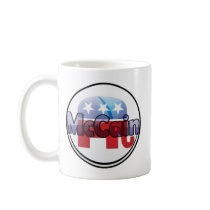 McCain Republican Design mugs by candid8s McCain Republican Design mugs