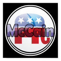 McCain Republican Design posters by candid8s McCain Republican Design posters
