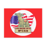 McCAIN Retro 1940 Postcard