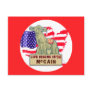 McCAIN Retro 1940 Postcard