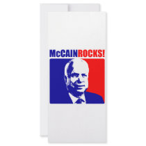 McCain Rocks! Full Color Rack Card