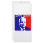 McCain Rocks! Full Color Rack Card