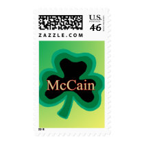 McCain Shamrock postage by irish_names McCain Shamrock postage