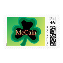 McCain Shamrock postage by irish_names McCain Shamrock postage
