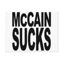 McCain Sucks Post Cards