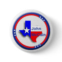 McCain TEXAS Button by samappleby McCain TEXAS Button