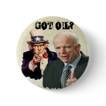 McCain / Uncle Sam Button