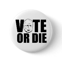 McCain, Vote or Die button