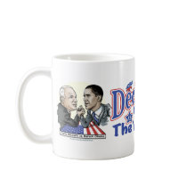 McCain vs Obama 2008 mugs by Election2008Gear McCain vs Obama 2008 mugs