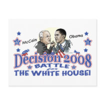 McCain vs Obama 2008 Post Cards