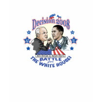 McCain vs Obama 2008 t-shirts