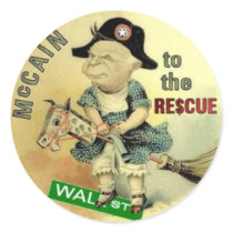 McCain Wall Street Stickers by elfyboy McCain Wall Street Stickers