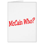 McCain Who cards