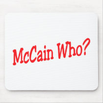 McCain Who Mouse Pad